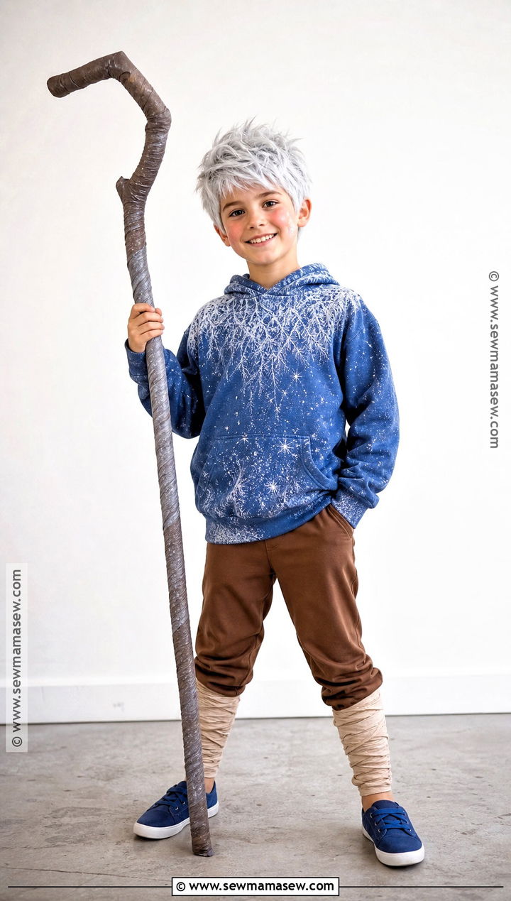 Kids Jack Frost Cosplay With Soft Accessories - 30 Jack Frost Cosplay Ideas