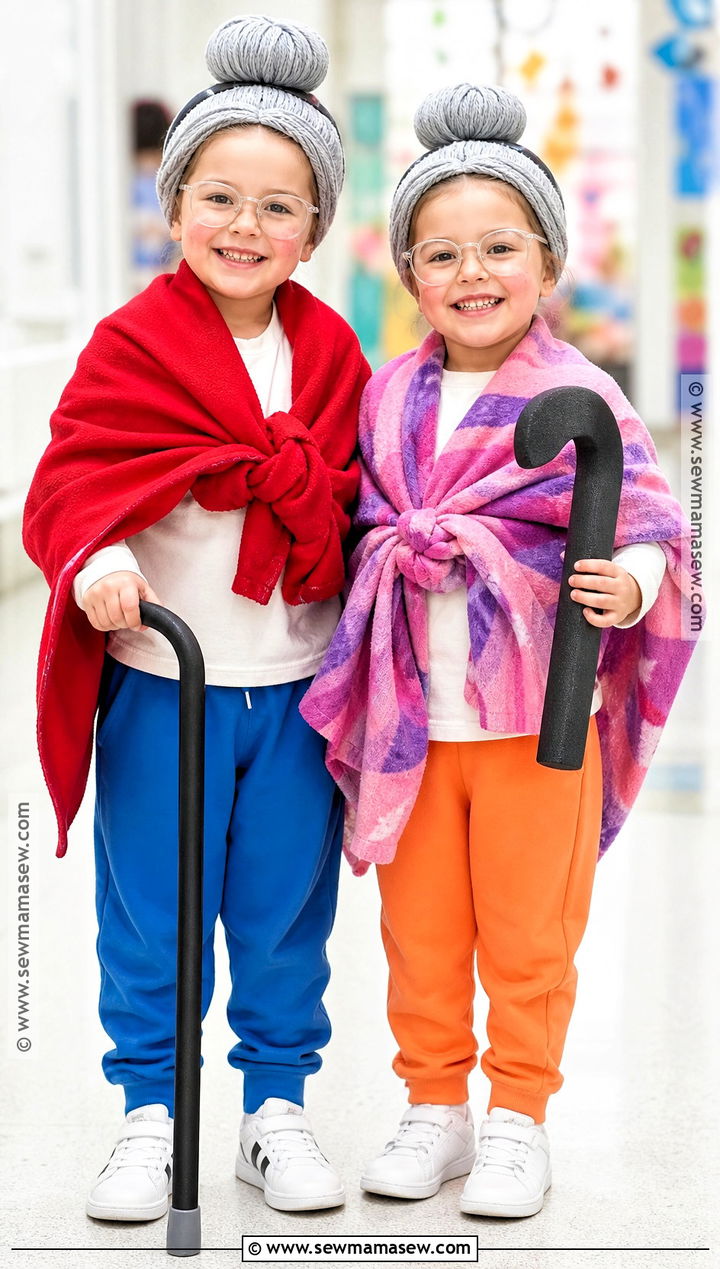 Kids Janet And Rita Sibling Costume - 30 bluey grannies costume ideas