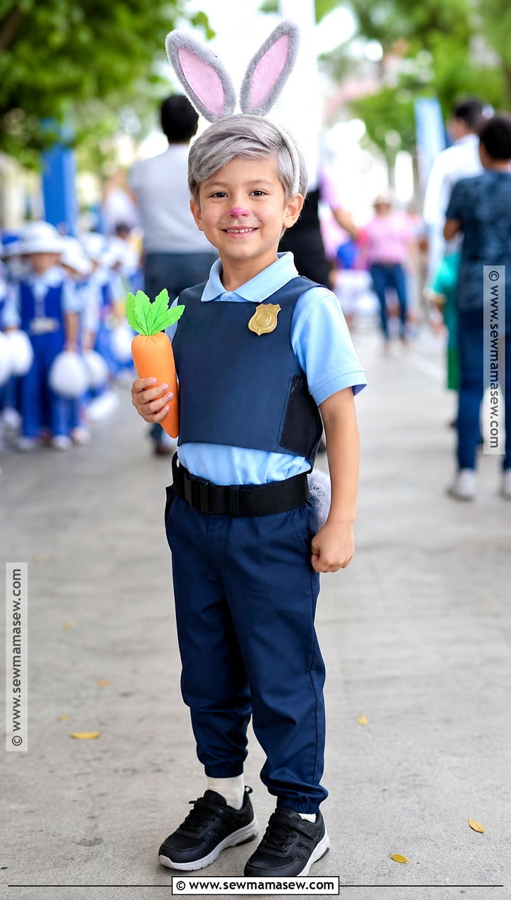 Kids Judy Hopps Police Costume - 30 Judy Hops Costumes