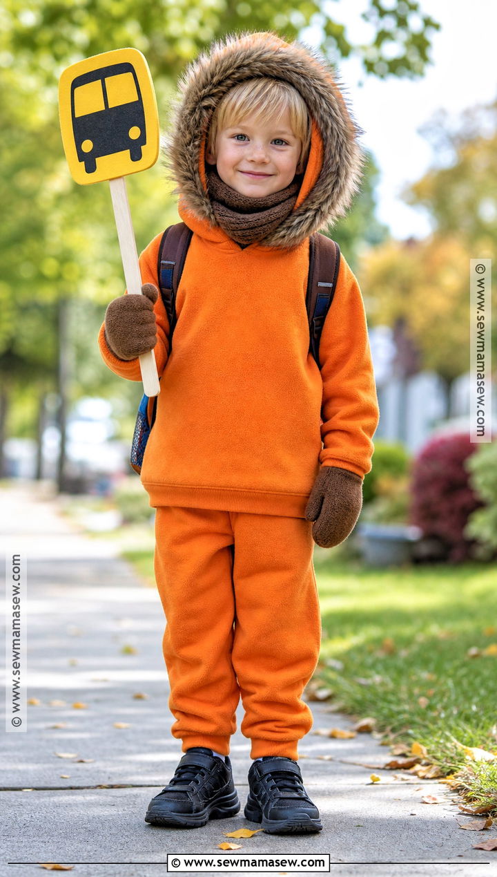 Kids Kenny Cosplay With Soft Orange Set - 30 Kenny Cosplay Ideas