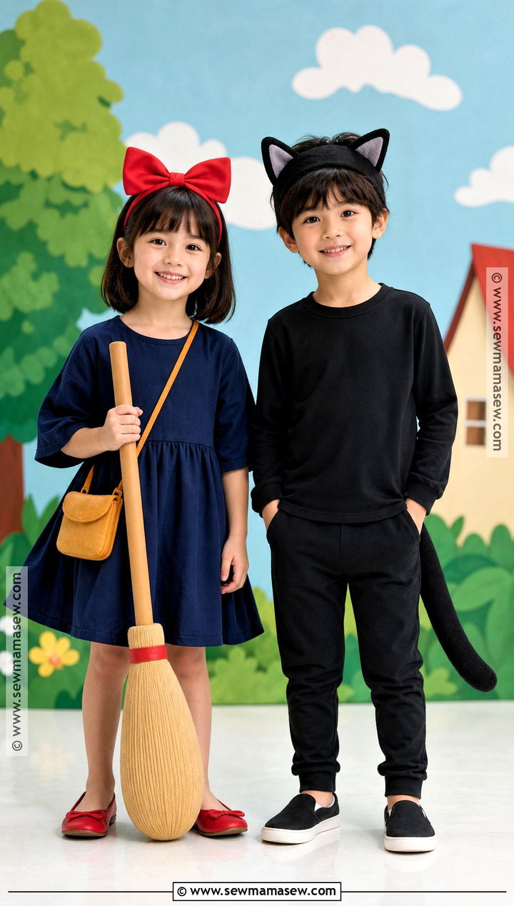 Kids Kiki And Jiji Sibling Cosplay - 30 kiki's delivery service cosplay ideas