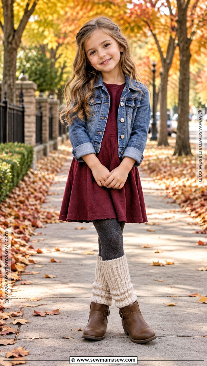 Kids Knit Leg Warmer Outfit - 15 Cozy Autumn Accessories for Kids