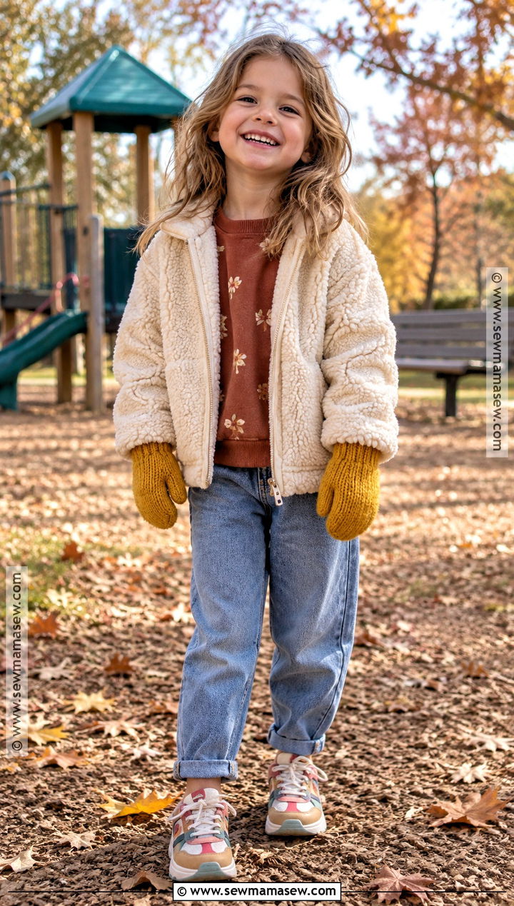 Kids Knit Mittens Outfit - 15 Cozy Autumn Accessories for Kids
