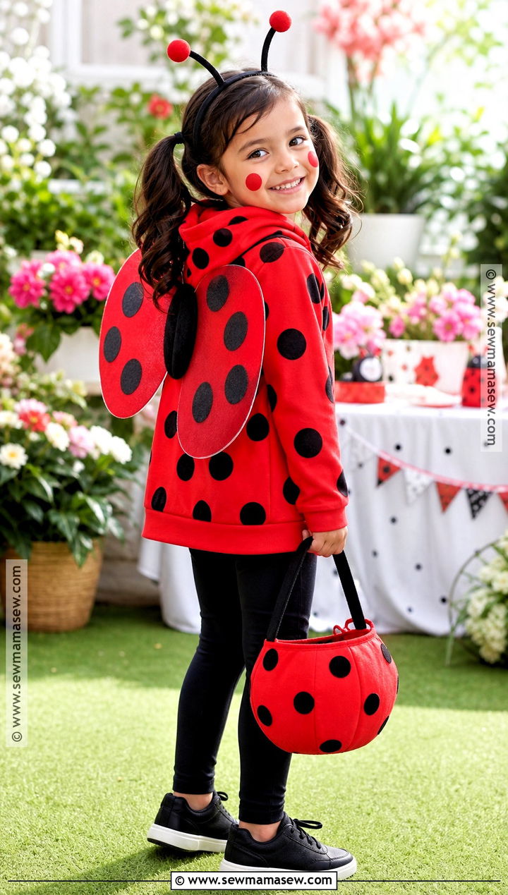 Kids Ladybug Costume - 35 kid halloween costumes