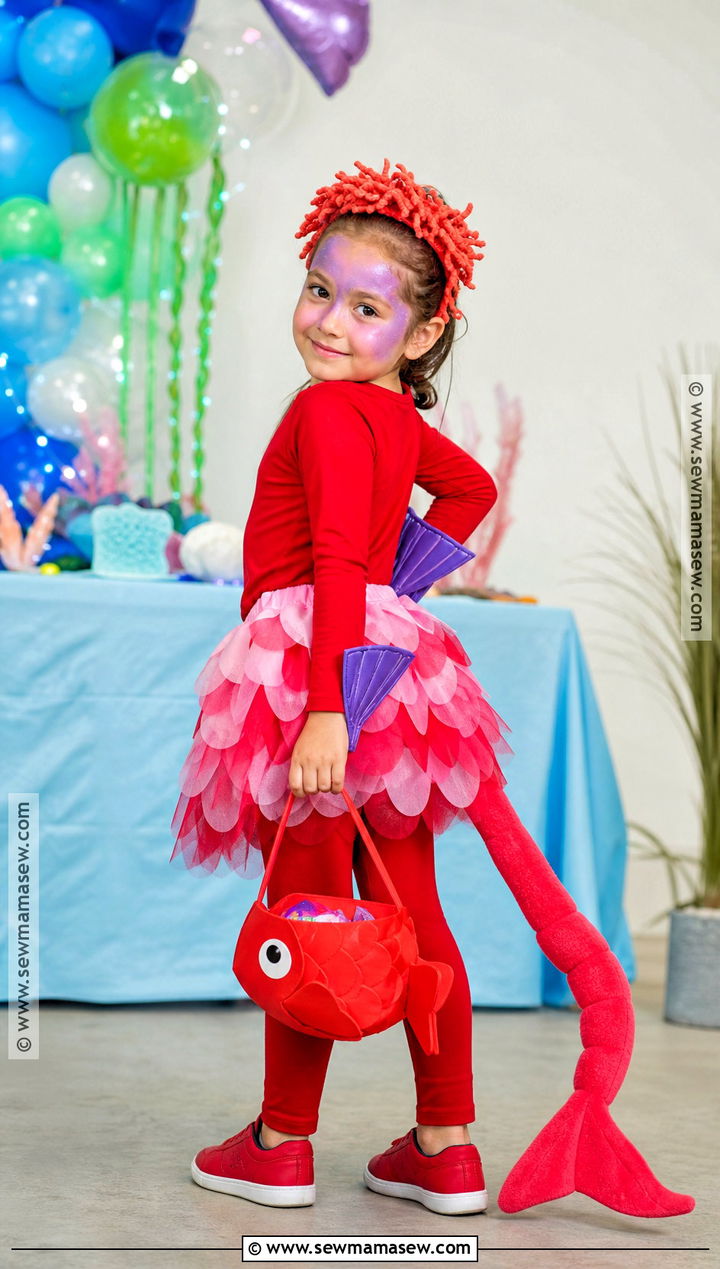 Kids Lola Shark Tale Costume With Tulle Skirt - 35 lola shark tale costume ideas