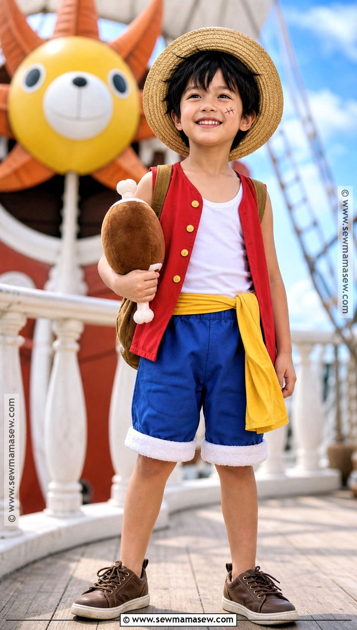 Kids Luffy Costume - 35 luffy costume ideas