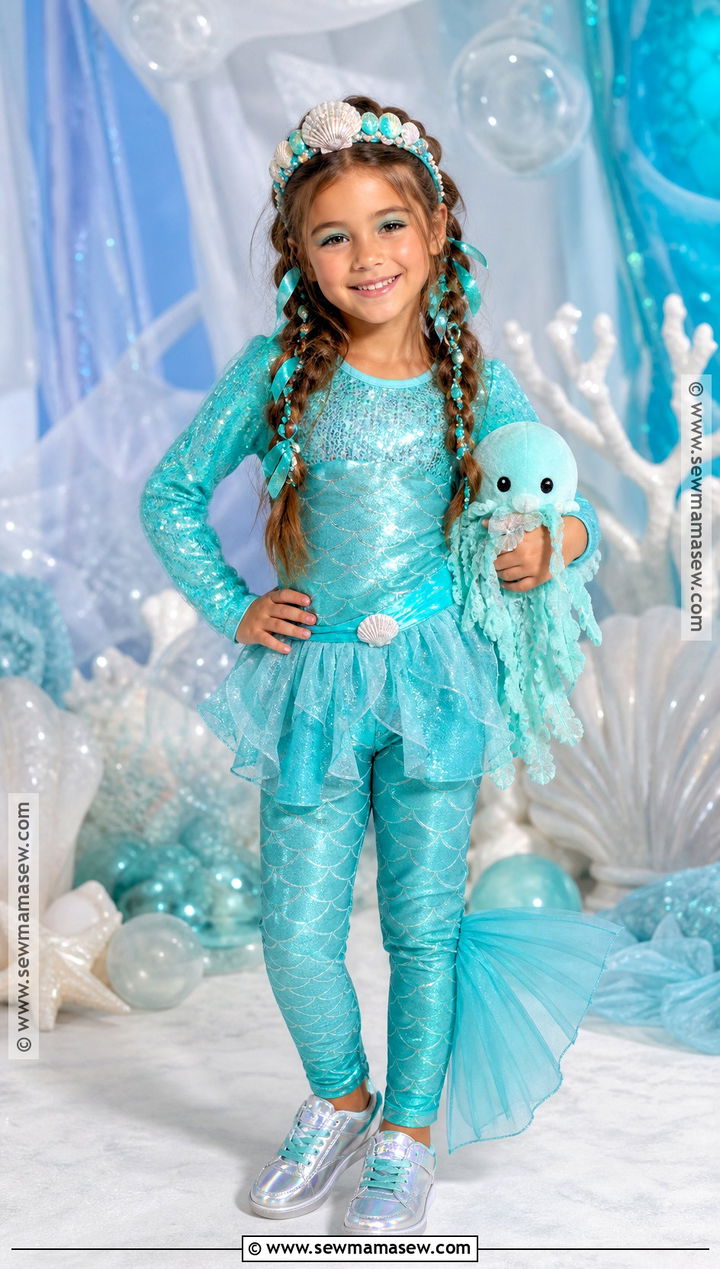 Kids Mermaid Costume - 35 kid halloween costumes