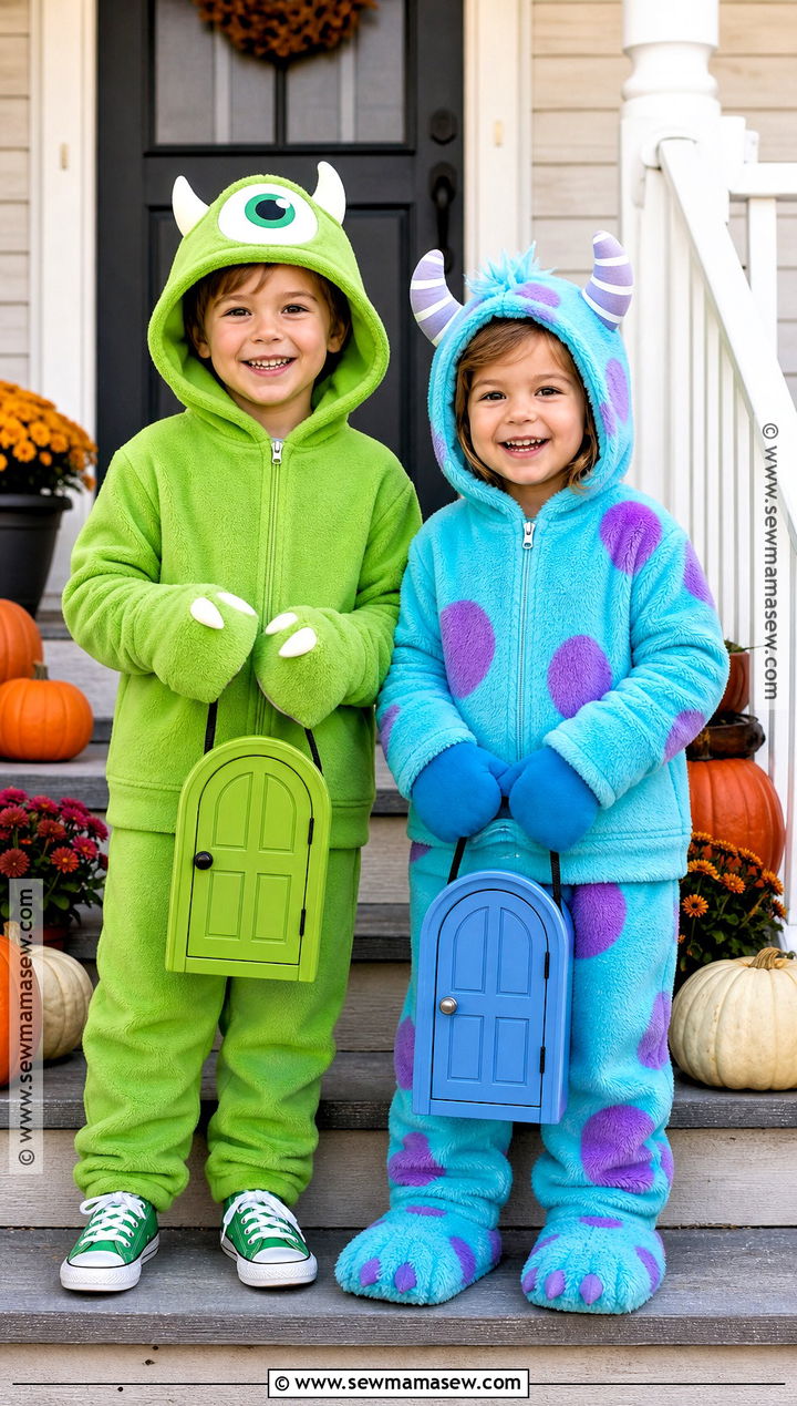Kids Mike And Sully Costume - 35 mike and sully costume ideas