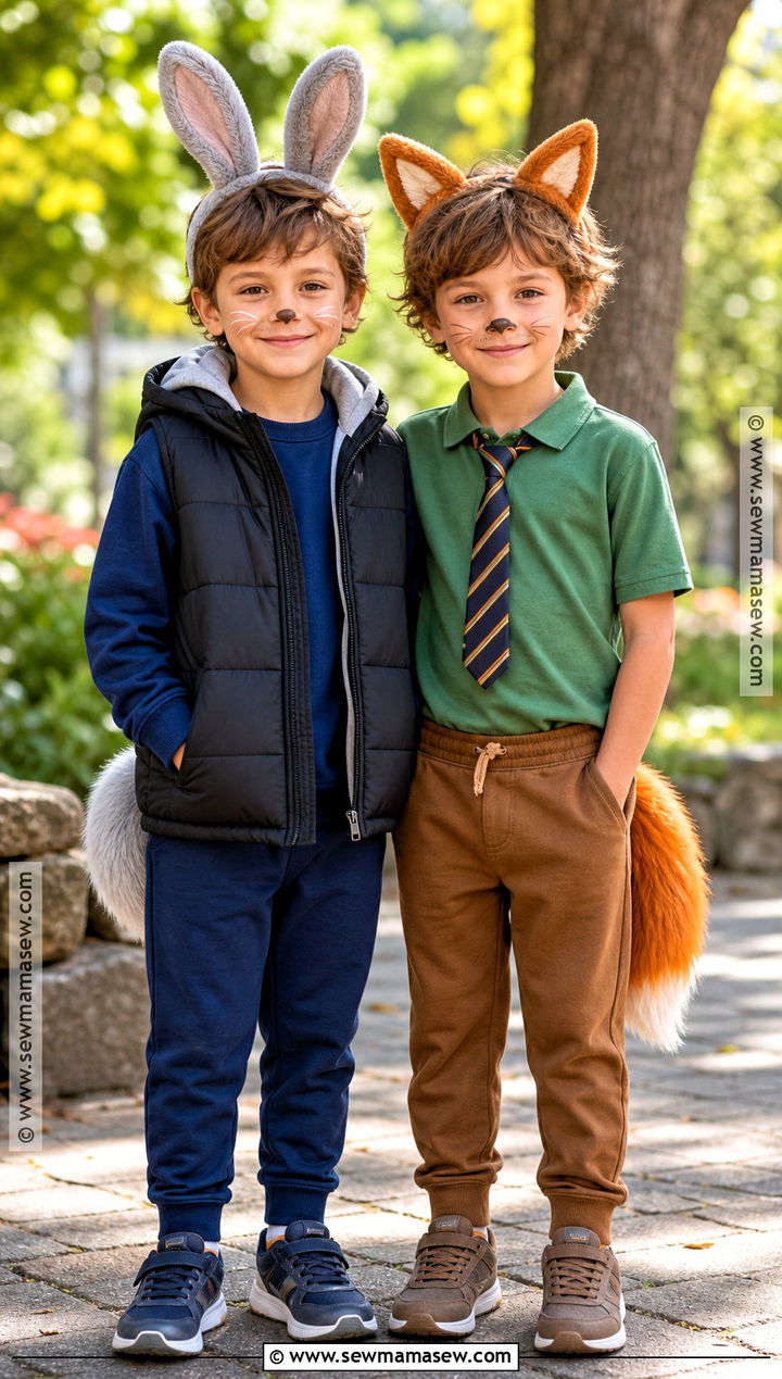 Kids Nick Wilde And Judy Hopps Costume - 30 nick wilde and judy hopps costume ideas