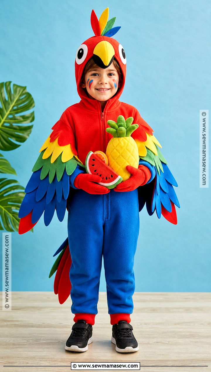 Kids Parrot Costume - 35 parrot costume ideas