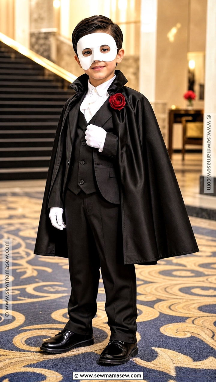 Kids Phantom Costume - 40 phantom of the opera costumes