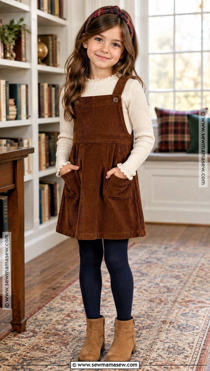 Kids Plaid Hair Accessory Outfit - 15 Cozy Autumn Accessories for Kids