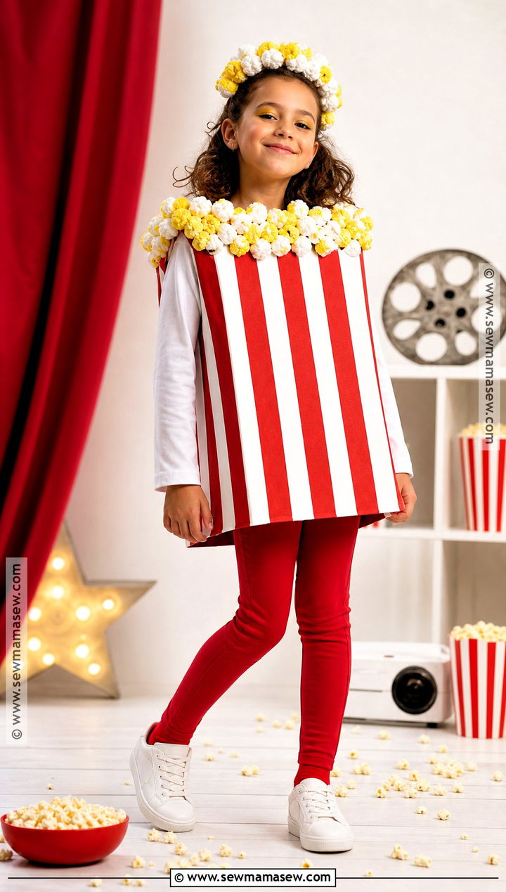 Kids Popcorn Costume - 35 kid halloween costumes
