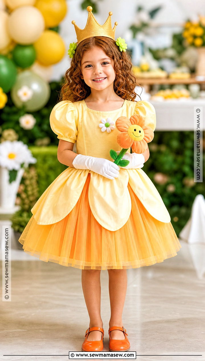 Kids Princess Daisy Costume - 30 daisy mario costume ideas