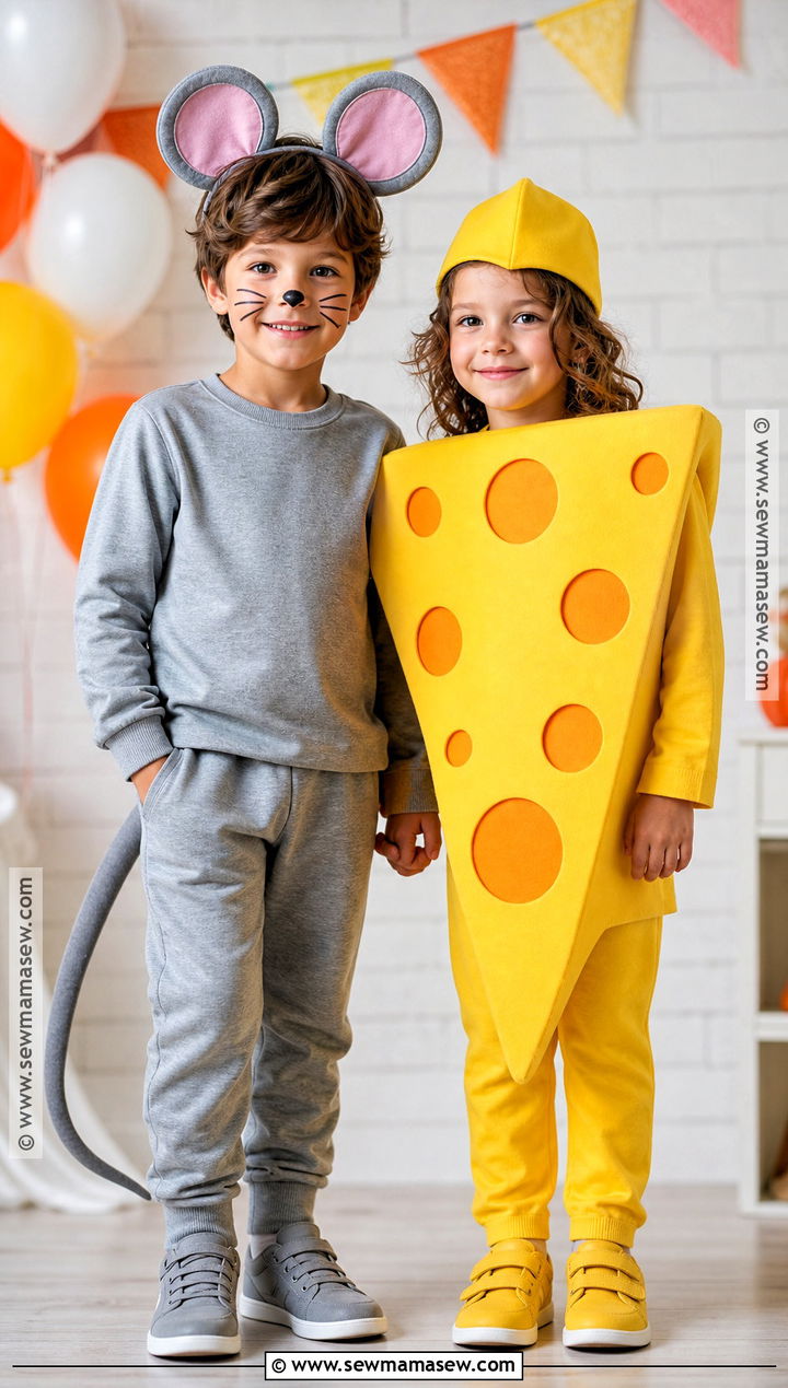 Kids Rat And Cheese Costume - 35 rat costume ideas