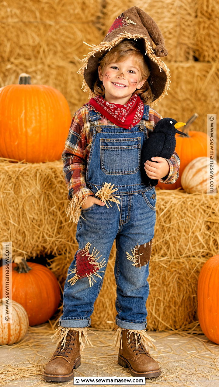 Kids Scarecrow Costume - 35 kid halloween costumes