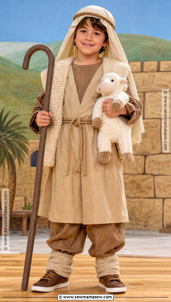 Kids School Pageant Shepherd Costume - 30 Shepherd Costume Ideas