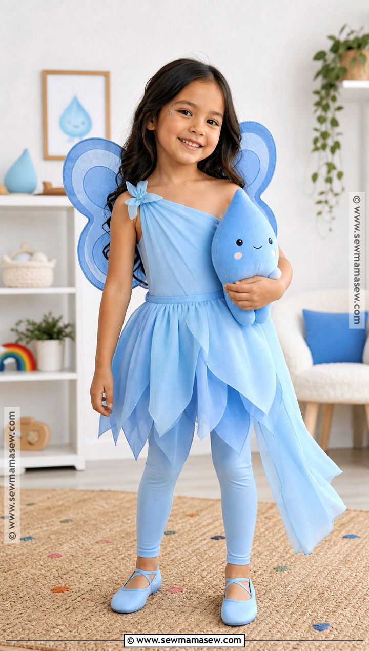 Kids Silvermist Cosplay With Soft Fairy Dress - 30 silvermist cosplay ideas