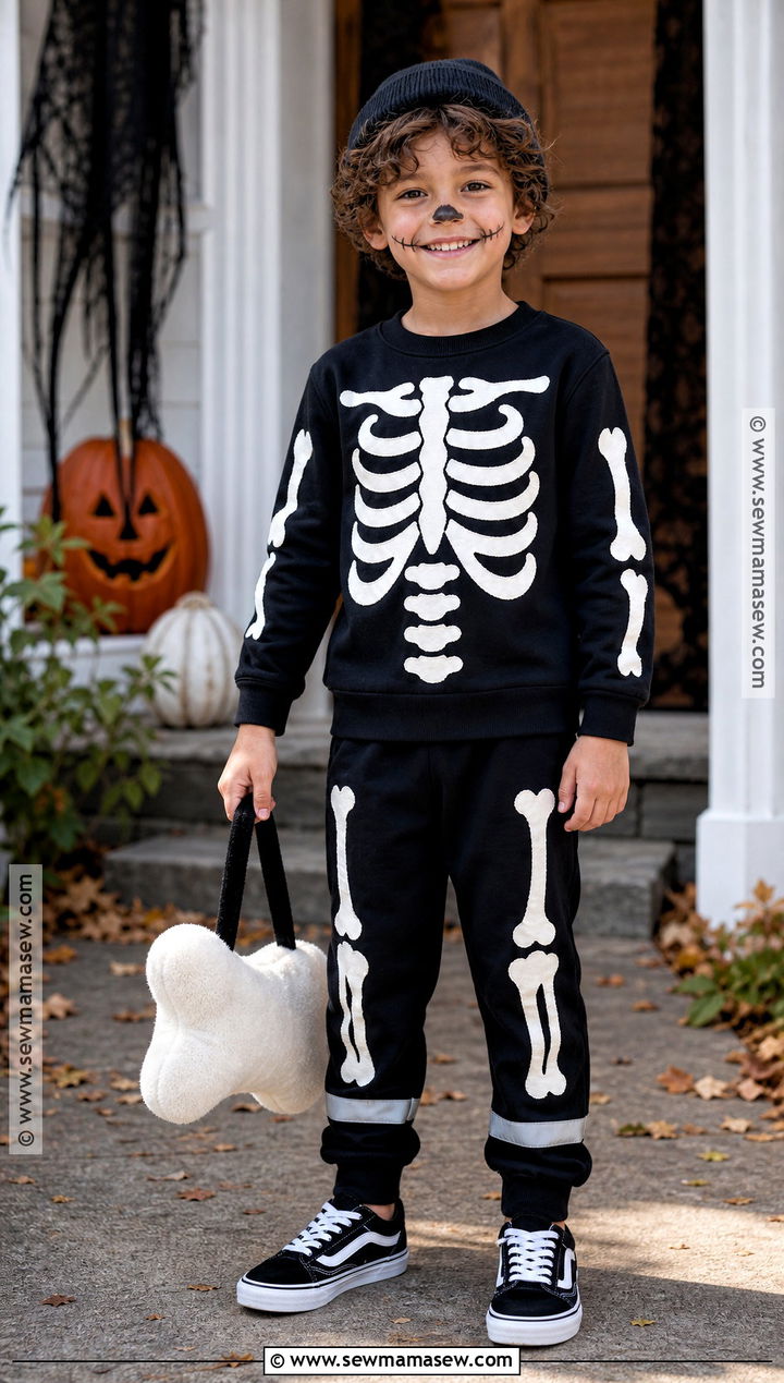 Kids Skeleton Costume - 30 Skeleton Costume Ideas