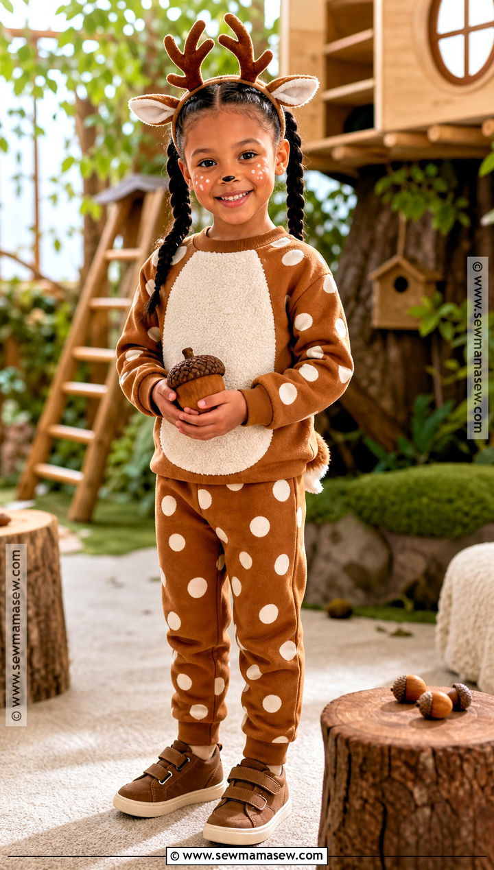 Kids Spotted Deer Costume - 30 Cute Deer Costume Ideas