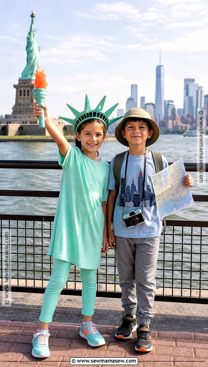 Kids Statue Of Liberty And Tourist Costume - 30 statue of liberty and tourist costume ideas