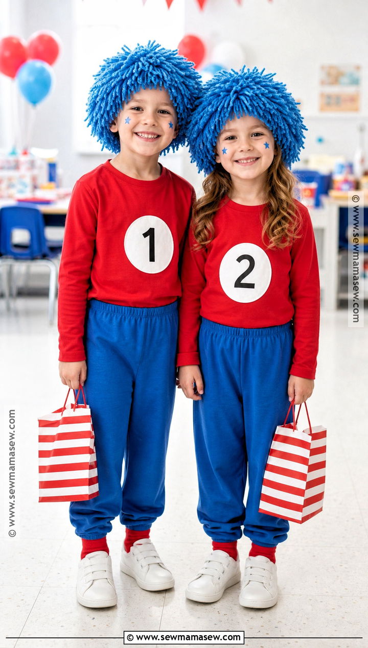 Kids Thing One And Thing Two Costume - 40 thing one and thing two costumes