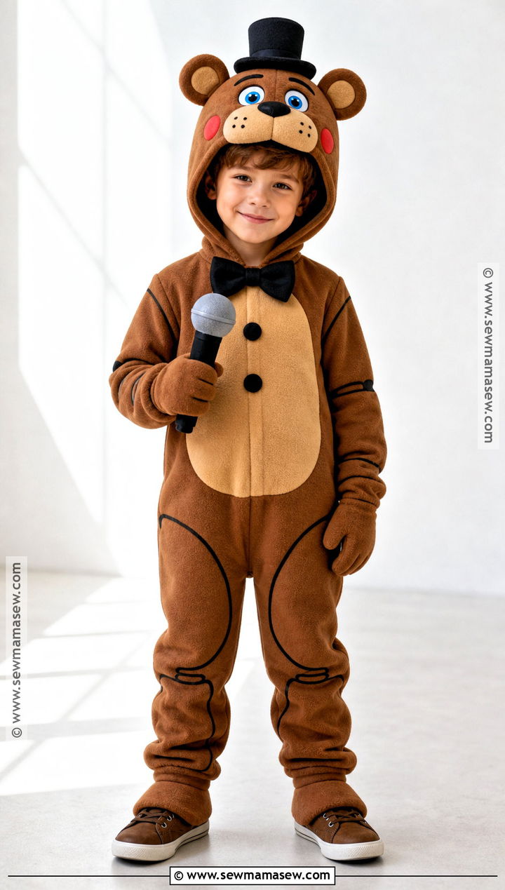 Kids Toy Freddy Jumpsuit Costume - 30 toy freddy costume ideas