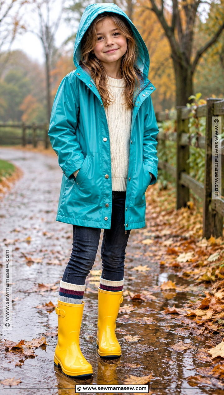 Kids Waterproof Rain Boot Outfit - 15 Cozy Autumn Accessories for Kids