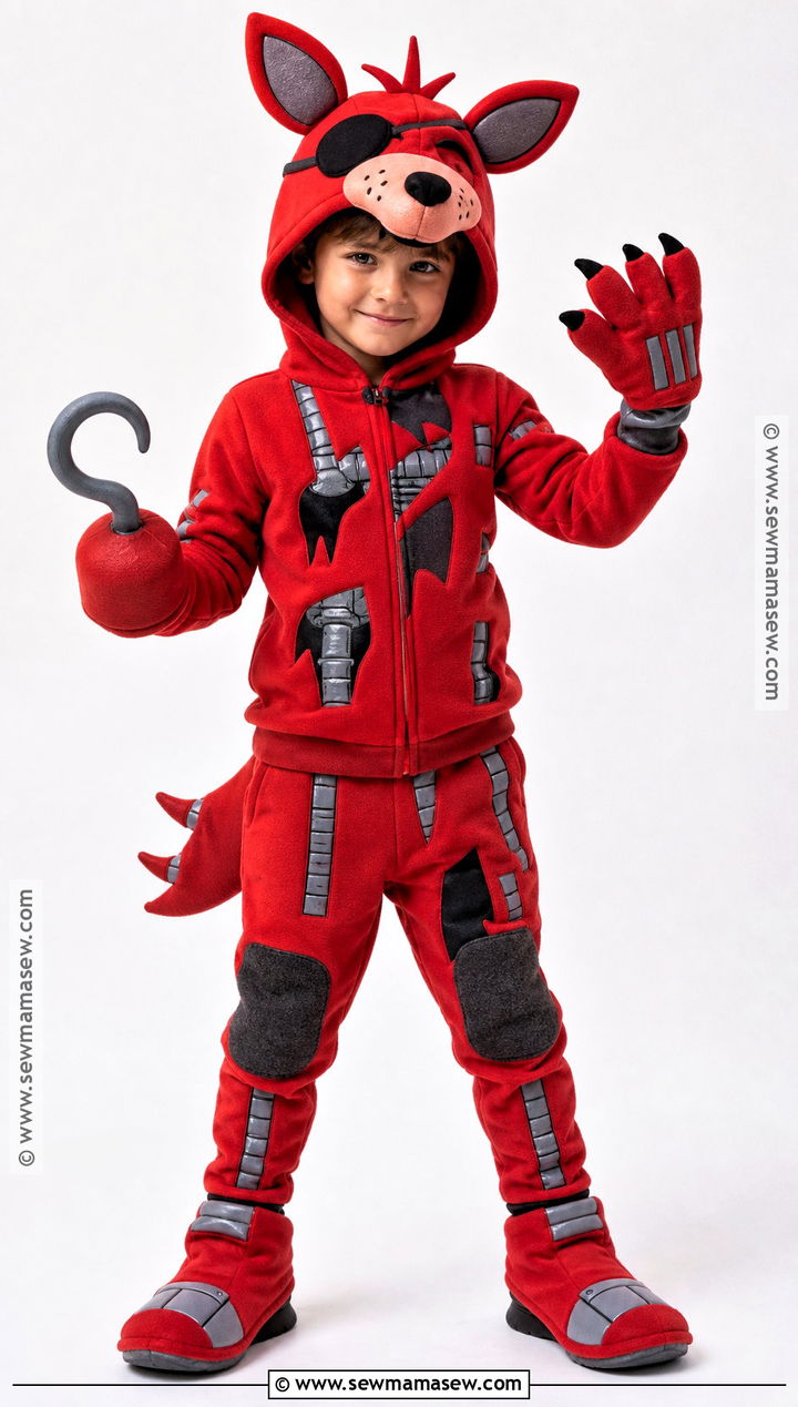 Kids Withered Foxy Cosplay - 30 withered foxy cosplay ideas