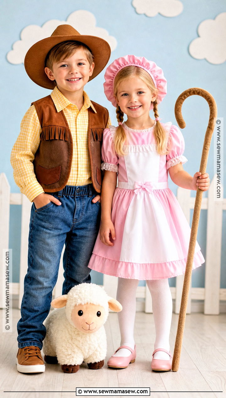 Kids Woody And Bo Peep Costume - 40 woody and bo peep costume ideas