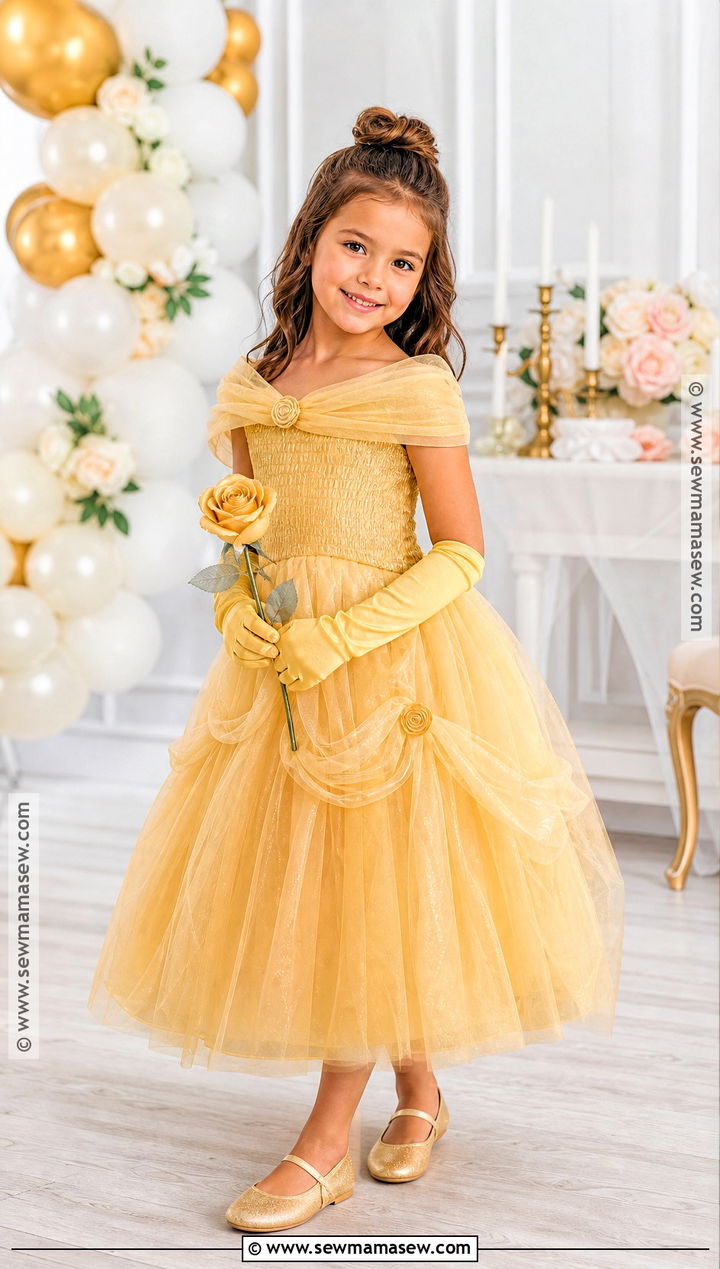 Kids Yellow Belle Costume - 50 belle costume ideas