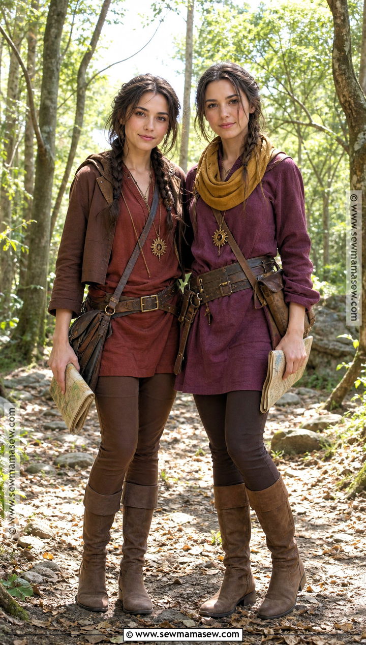 Kiera And Catalina Duo Costume - 35 tangled costume ideas
