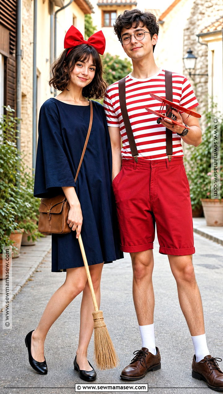 Kiki And Tombo Couple Costume - 30 couple costumes cute