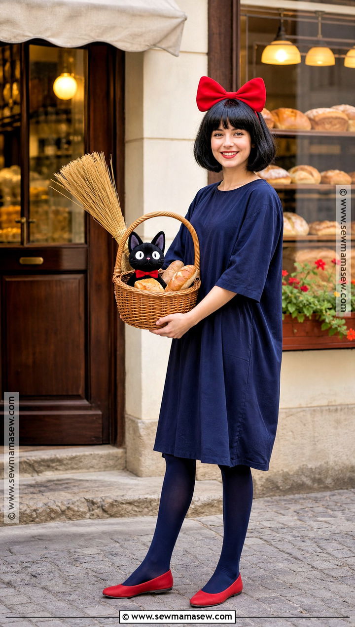 Kiki Anime Costume With Navy Dress - 35 anime costume ideas