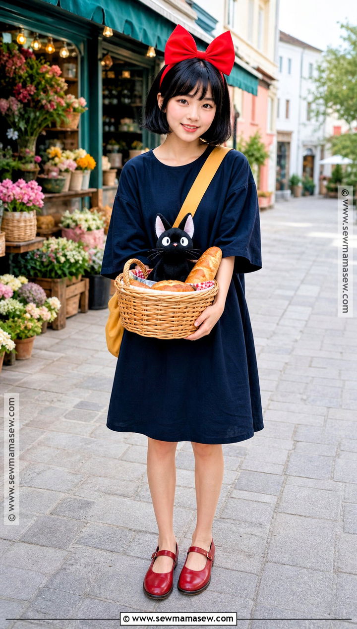 Kiki Cosplay With Navy Dress - 30 unique cosplay ideas