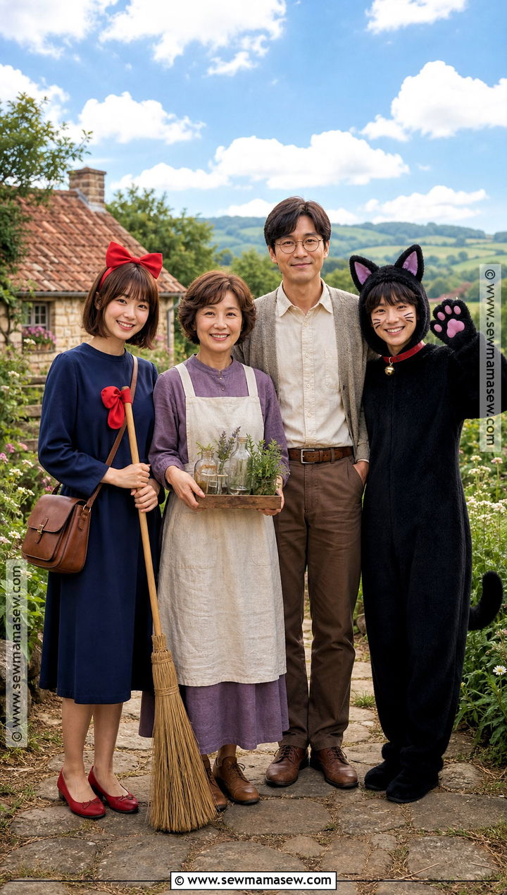 Kiki Family Cosplay With Kokiri And Okino - 30 kiki's delivery service cosplay ideas