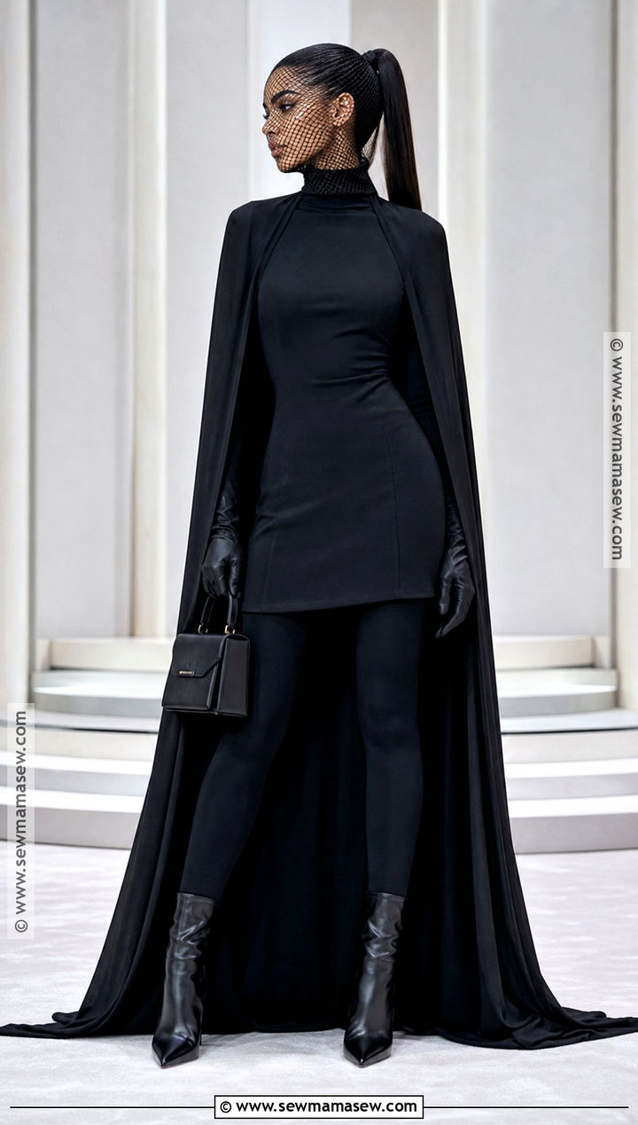 Kim Kardashian Black Met Gala Costume - 40 celebrity halloween costumes
