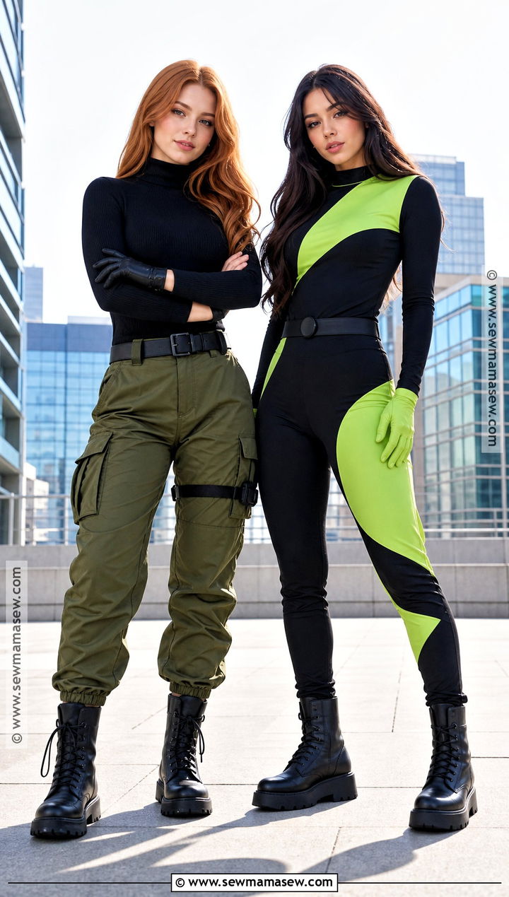 Kim Possible And Shego Best Friend Costume - 30 best friend costume ideas