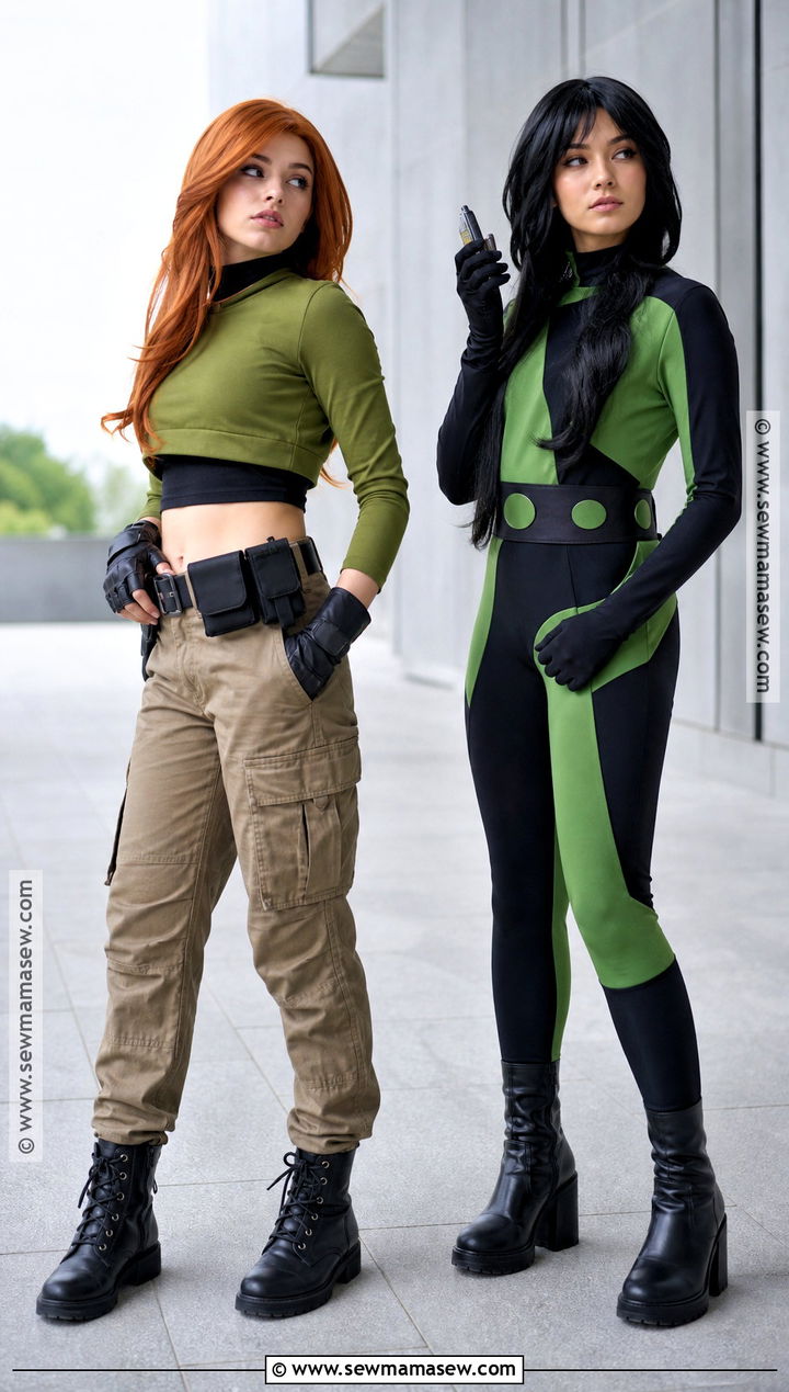 Kim Possible And Shego Cosplay Duo - 30 cosplay duo ideas
