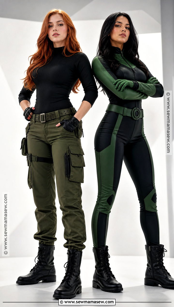 Kim Possible And Shego Duo Costume - 35 girl duo costumes