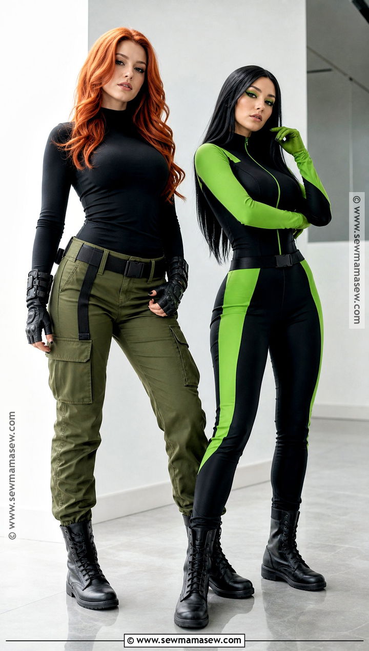 Kim Possible And Shego Duo Costume - 35 halloween costume ideas duo