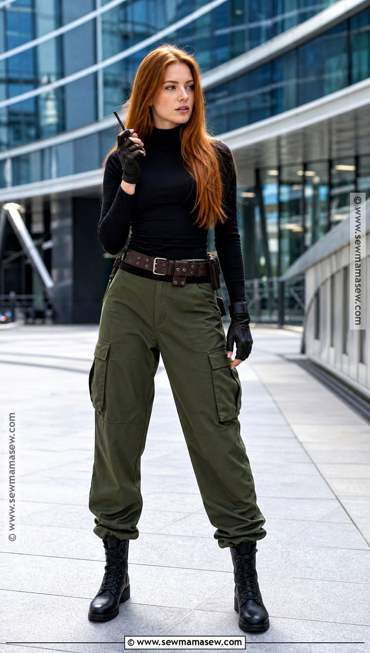 Kim Possible Costume With Cargo Pants - 40 red hair costume ideas