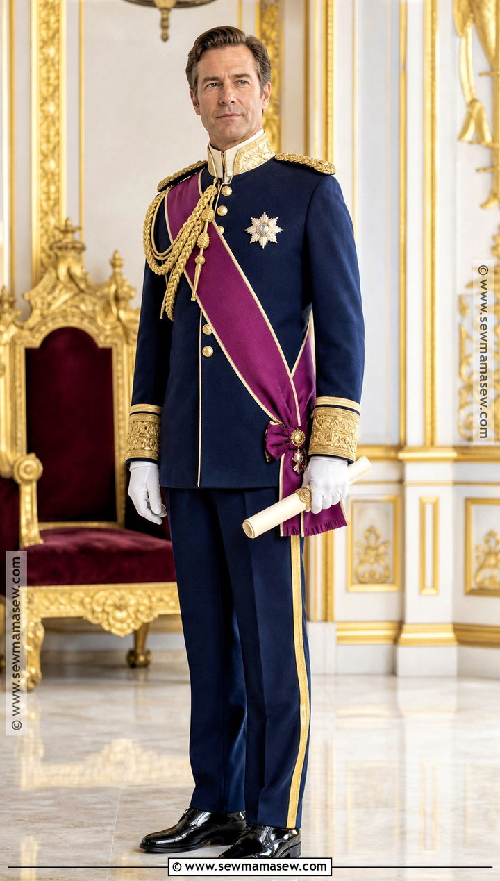 King Agnarr Costume With Royal Uniform - 30 frozen costume ideas