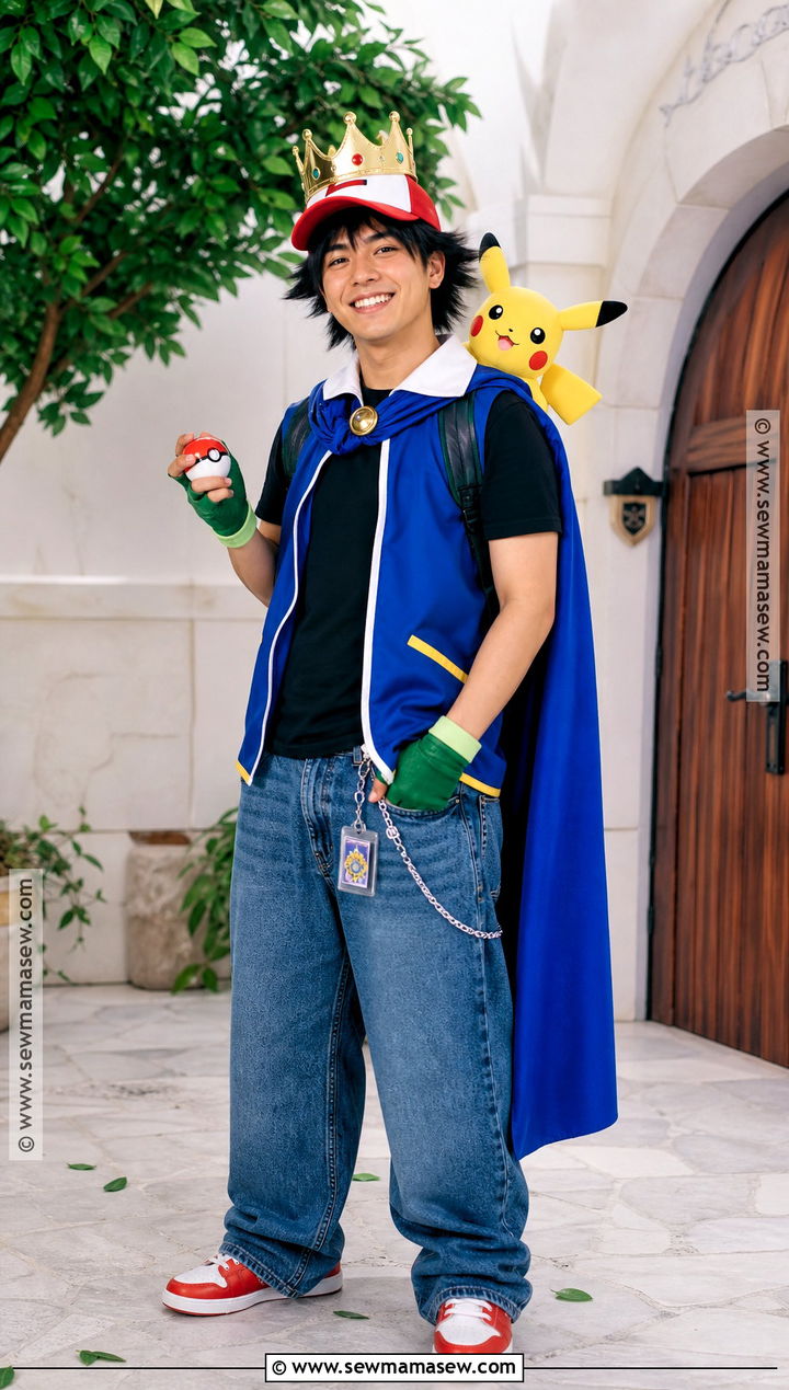 King Ash Pokemon Costume - 30 ash pokemon costume ideas