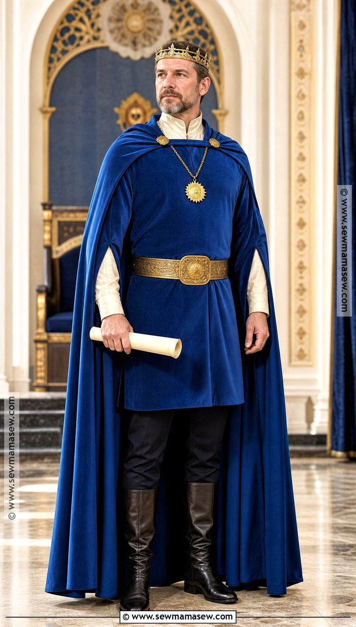 King Frederic Costume With Royal Cape - 35 tangled costume ideas