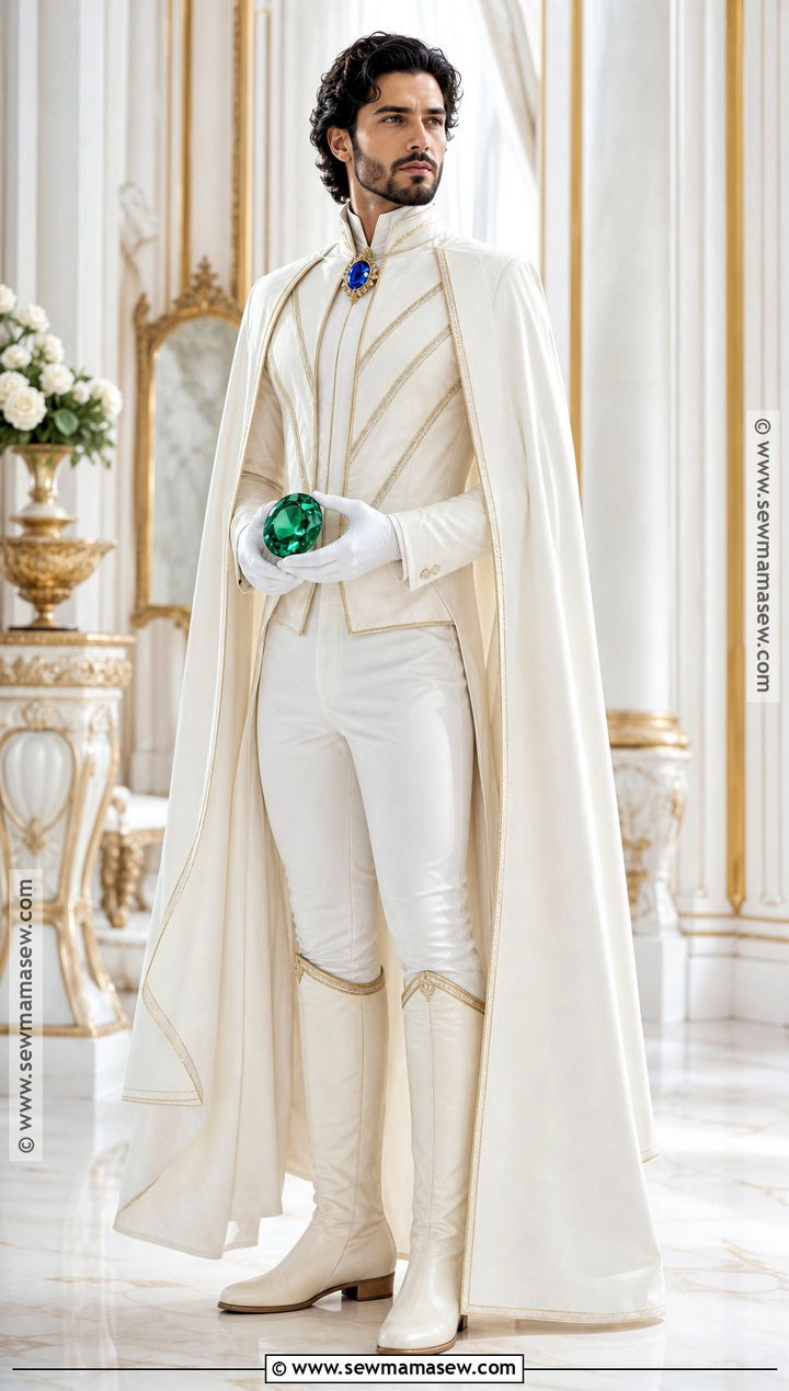 King Magnifico Costume With White Cape - 40 disney villain costumes