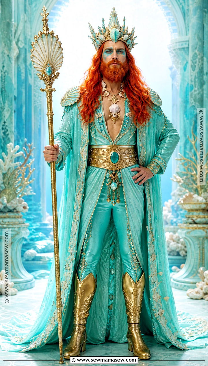 King Neptune Costume - 35 spongebob character costumes