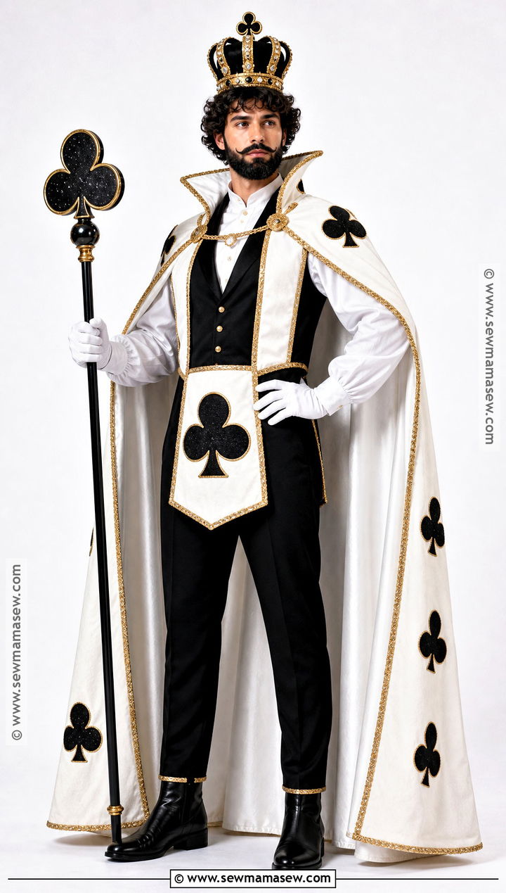 King Of Clubs Playing Card Costume - 30 playing card costume ideas