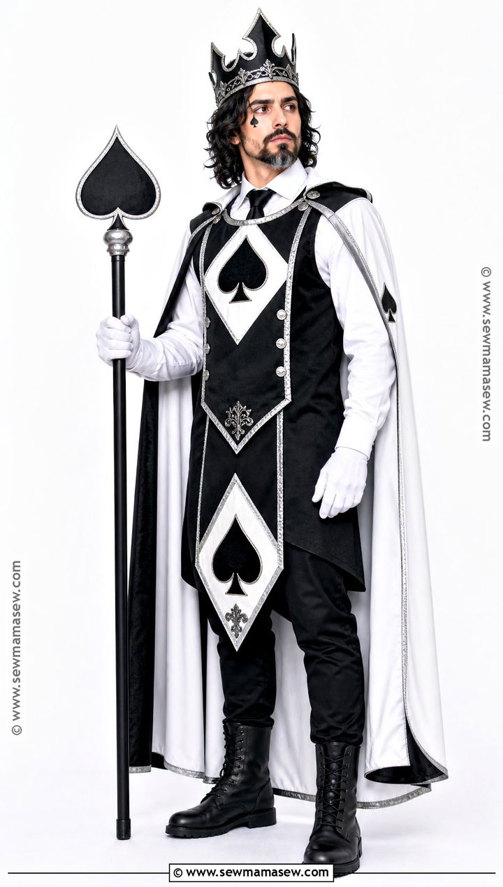 King Of Spades Playing Card Costume - 30 playing card costume ideas