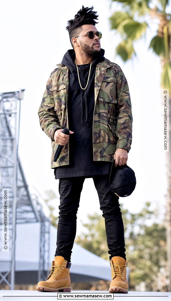 King Of The Fall Camo Costume - 35 the weeknd halloween costume ideas